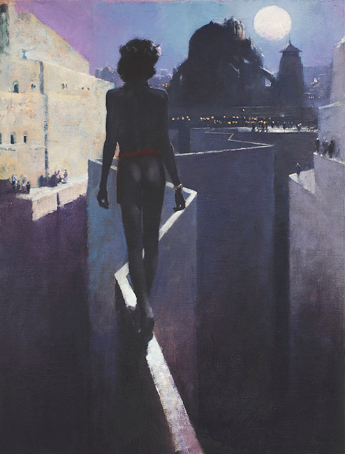 'The Rite of the Silver Path' by the artist John Harris, from 'The Rite of the Hidden Sun'.